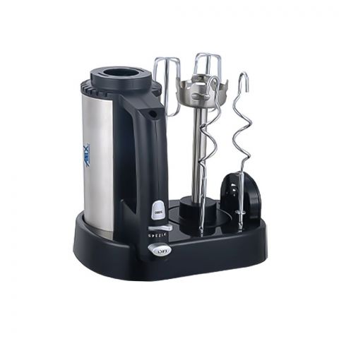 Anex Deluxe Hand Mixer, 300W, Black/Silver, AG-398