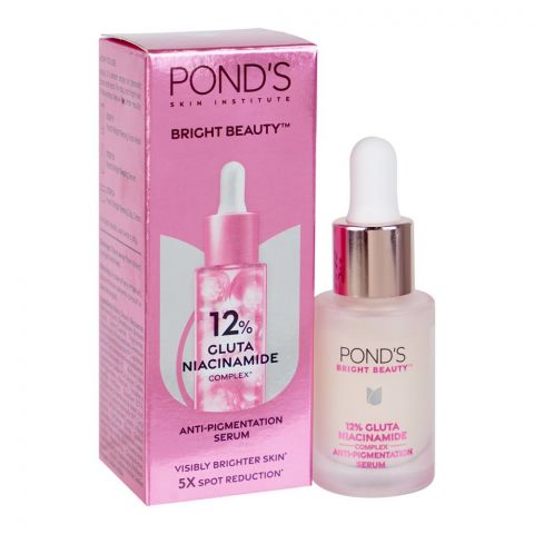 Pond's Bright Beauty 12% Gluta Niacinamide Anti Pigmentation Serum, 15ml