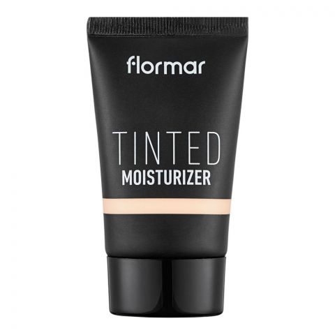 Flormar Tinted Moisturizer Liquid Foundation, 30ml, 006 Golden Beige