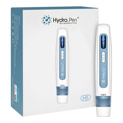  Hydra Pen Microneedle System, Dermapen Microneedling Device, Blue, H5