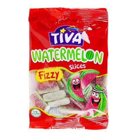 Tiva Watermelon Fizzy Jelly, 80g