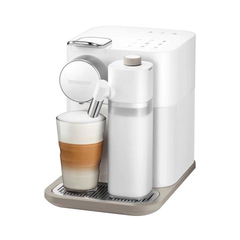 Nespresso Gran Lattissima Coffee Machine, 1300-1400W, White, (420T11107) EN640.W