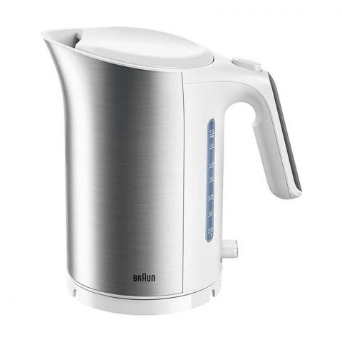 Braun ID Collection Electric Water Kettle, 3000W, BPA Free, White, WK-5110WH