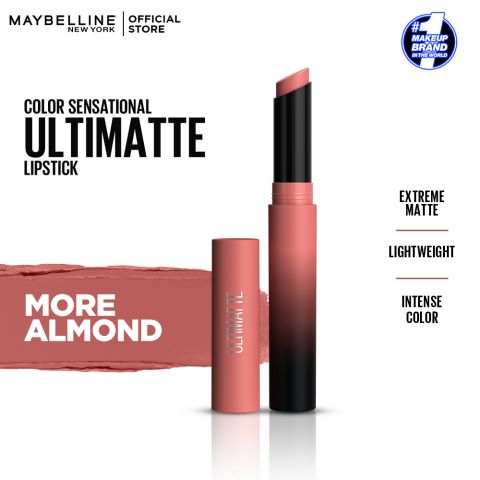 Maybelline Color Sensational Ultimate Matte Lipstick, 1199 More Almond