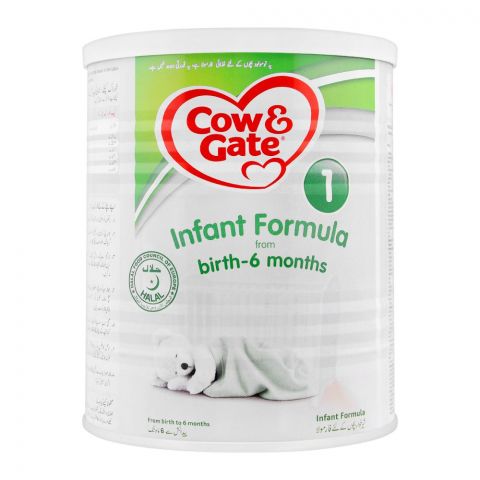 Cow & Gate With Pronutra No. 1, Infant Formula, 400g, Tin