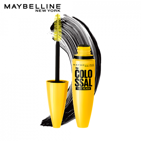 Maybelline Volume Express Colossal Waterproof Mascara Glam Black
