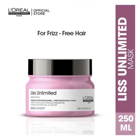 L'Oreal Serie Expert Pro-Keratin Liss Unlimited Professional Masque, 250ml