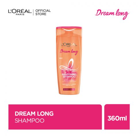 L'Oreal Paris Dream Long Restoring Shampoo, Weakened Long Hair, 360ml
