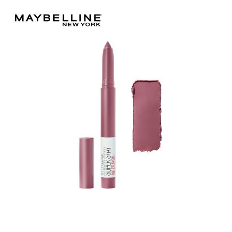 Maybelline New York Superstay Ink Crayon Lipstick, 25 Stay Exceptional