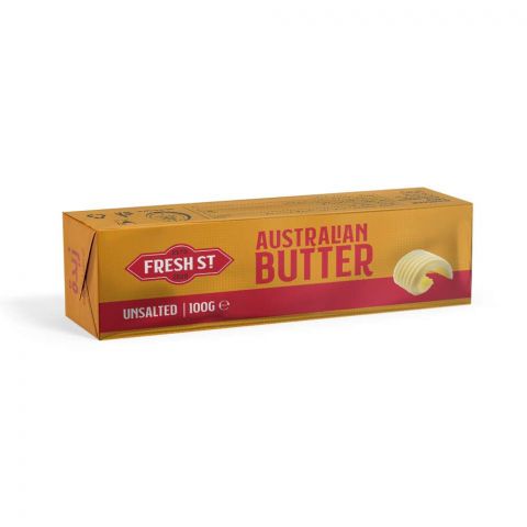 Fresh Street Australian Butter, Unsalted, 100gms