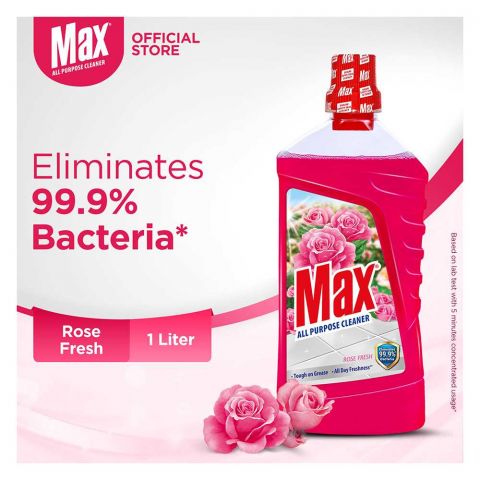 Max All Purpose Cleaner, Rose, 1 Liter
