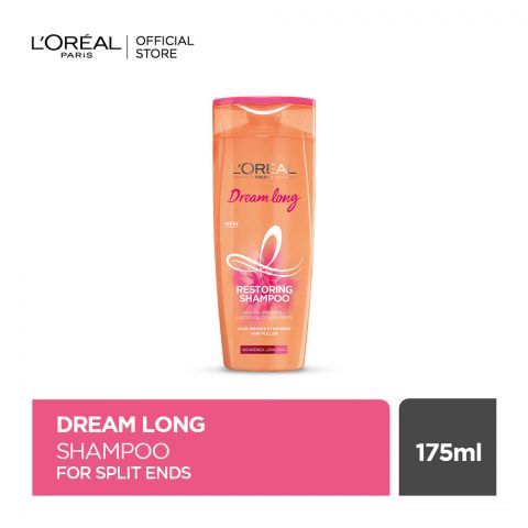 L'Oreal Paris Dream Long Restoring Shampoo, Weakened Long Hair, 175ml