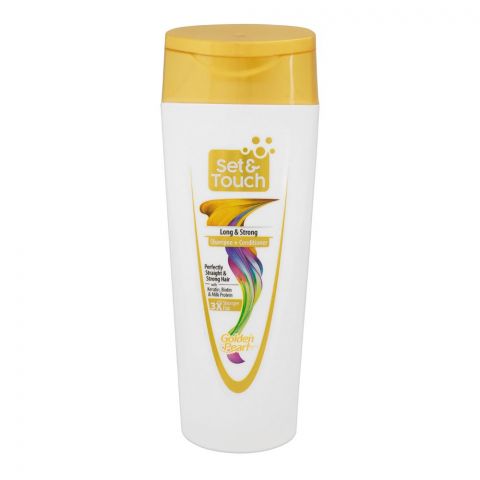 Set and Touch Rich Black Shine Shampoo - Golden Pearl