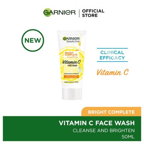 Garnier Skin Active Light Complete Lemon Essence Fairness Face Wash, 50ml