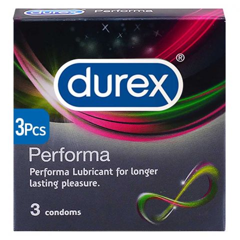 Durex Performax Lasting Pleasure Condom 3-Pack