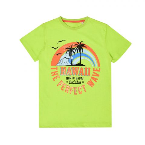 IXAMPLE Boys North Shore Green Tee, IXSBTS 54051