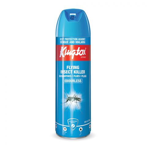 Kingtox Odorless Flying Insect Killer, Triple Action, 400ml