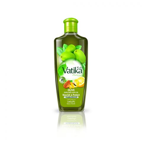 Dabur Vatika Olive Nourish & Protect Enriched Hair Oil, 300ml