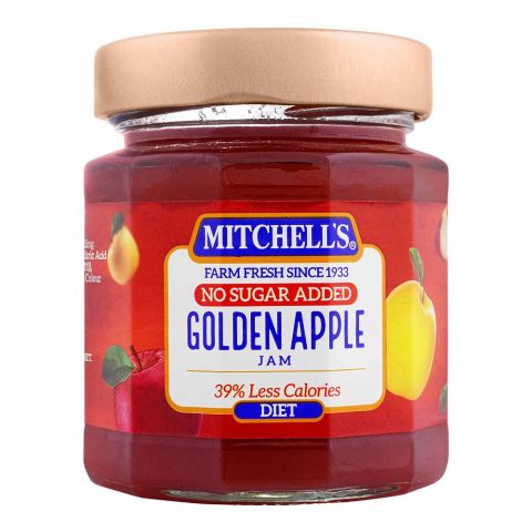 Mitchell's Golden Apple Diet Jam 325g