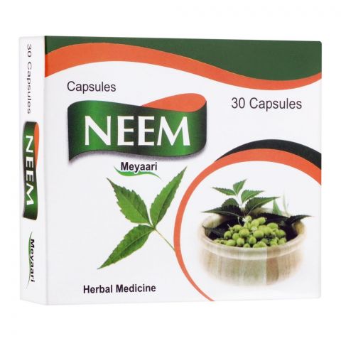 Meyaari Neem Capsules, 60-Pack