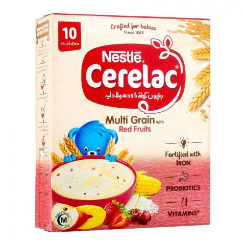 Nestle Cerelac Red Fruits, 1 Year+, 175g