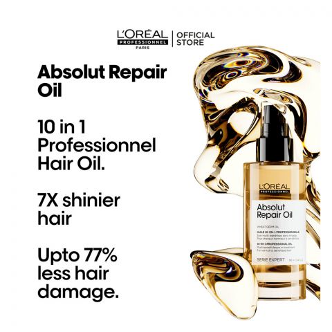 L'Oreal Professionnel Serie Expert Wheat Germ Oil Absolut Repair Oil, 90ml