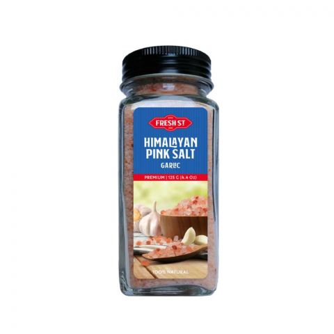 Fresh Street Himalayan Pink Salt, Garlic, 125g