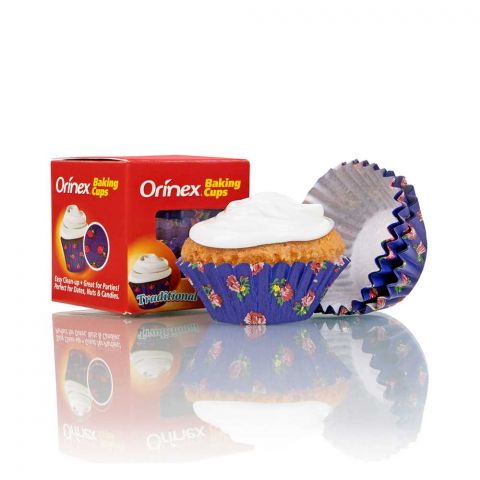 Orinex Baking Cups, Traditional, 100-Pack