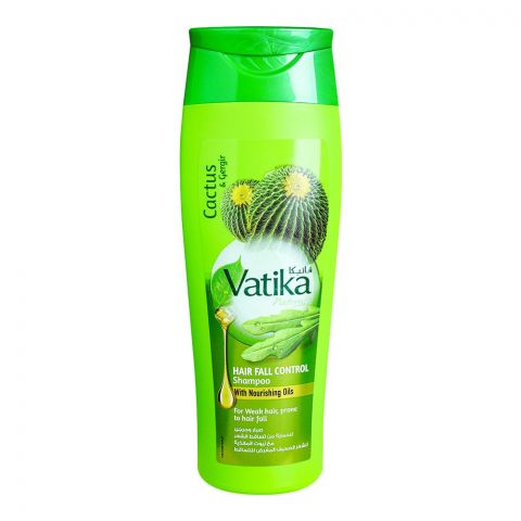 Dabur Vatika Hairfall Control Shampoo, Cactus And Gergir 400ml