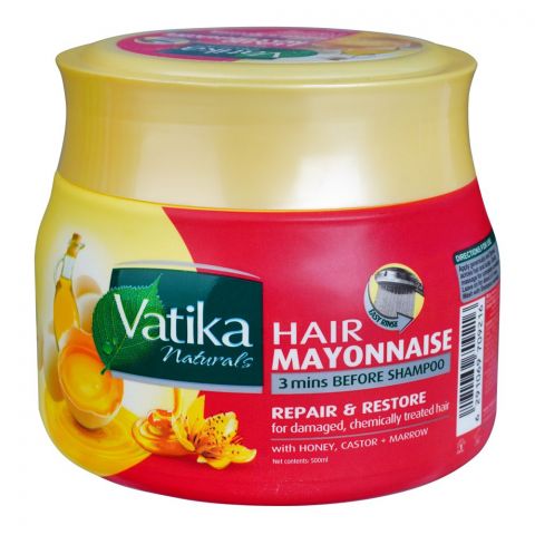 Dabur Vatika Hair Mayonnaise Repair & Restore Treatment, 500ml