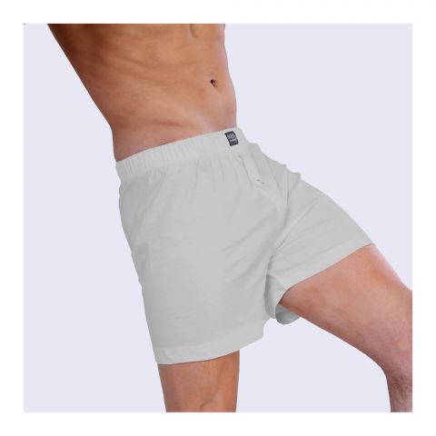 BigBen Loose Fit Boxer Shorts, H. Grey
