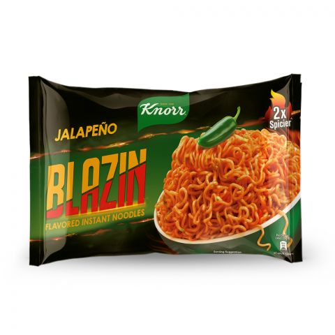Knorr Blazin Jalapeno 2x Spicier Instant Noodles, 124.7g