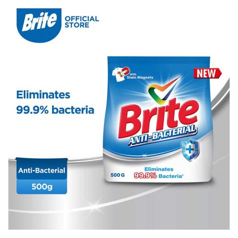 Brite Anti-Bacterial Detergent Powder 500g