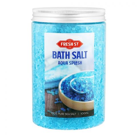 Fresh Street Aqua Splash Bath Salt, 1000g