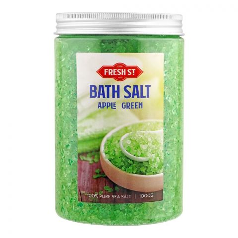 Fresh Street Apple Green Bath Salt, 1000g
