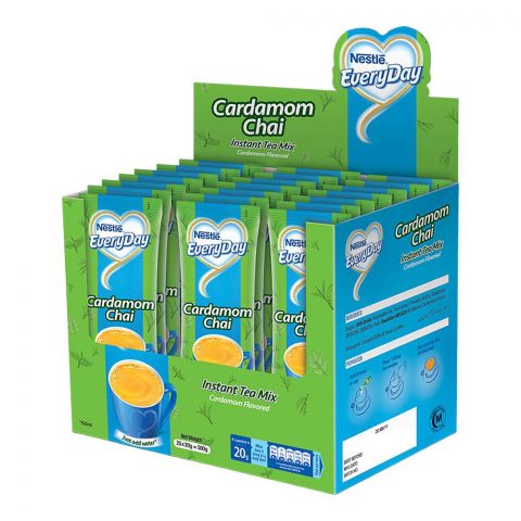 Nestle Every Day Cardamom Tea 3-In-1, 20g Each, 25-Pack