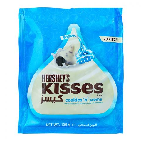 Hershey's Kisses, Cookies 'N' Crème, 150g