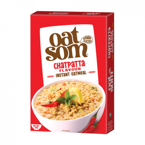 Shan Oat Som Instant Oatmeal Chatpata, 39g
