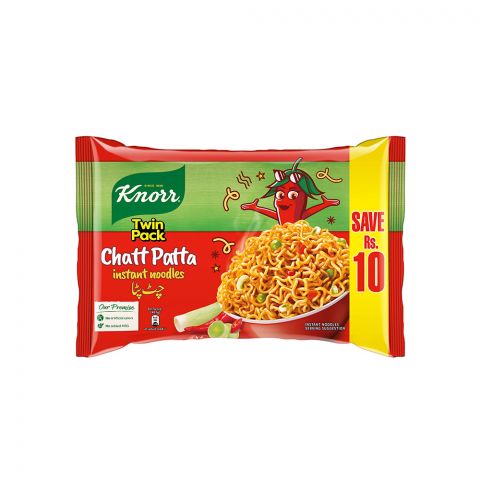 Knorr Noodles Twin Pack Chatt Patta, Save Rs.10/-
