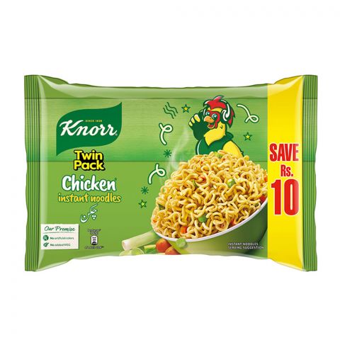 Knorr Noodles Twin Pack Chicken, Save Rs.10/-