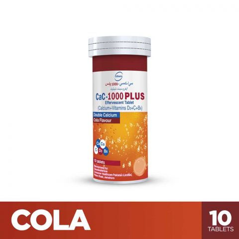 GSK Cac-1000 Plus Cola, 10-Pack