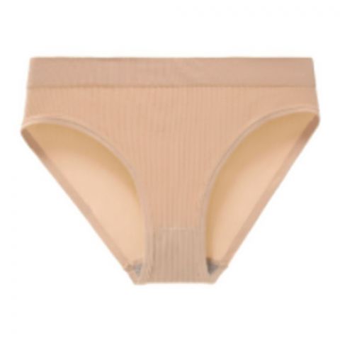 Omi Beauty Women's Cotton Brief Panty, Skin, OMI-CB-S