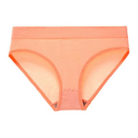 Omi Beauty Women's Cotton Brief Panty, Orange, OMI-CB-O