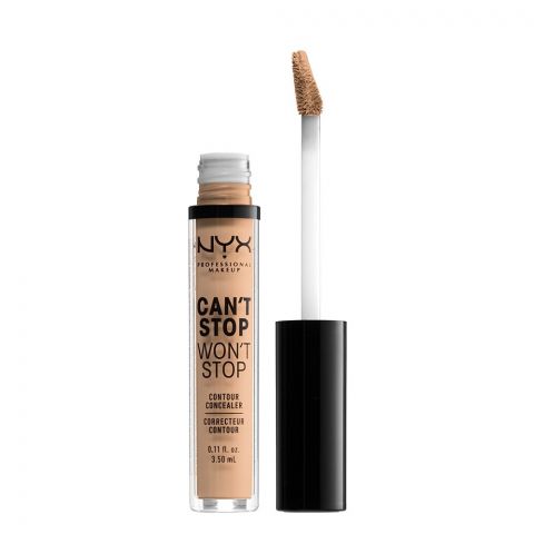 NYX Can't Stop Won't Stop Contour Concealer, Natural