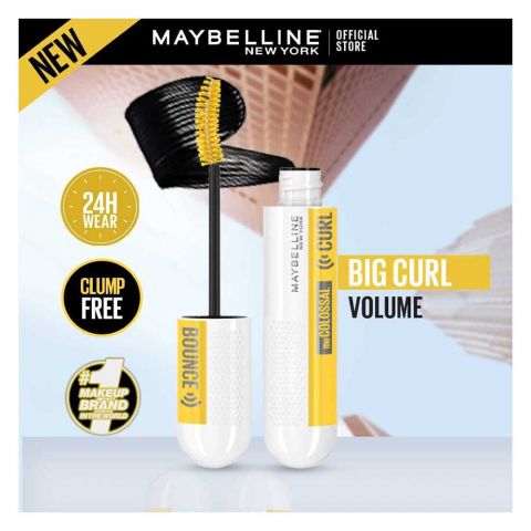 Maybelline New York The Colossal Curl Bounceâ¢ Mascara, 01 Very Black