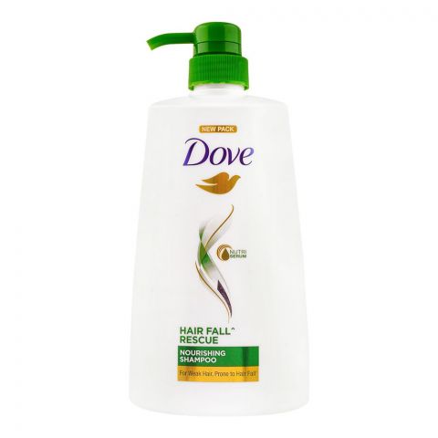 Dove Nutritive Solutions Hair Fall Rescue Shampoo, For Weak Hair Prone to Hair Fall, 680ml