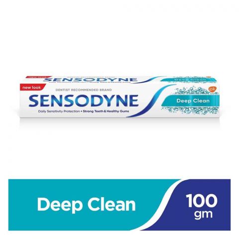 Sensodyne Deep Clean Toothpaste, 100g