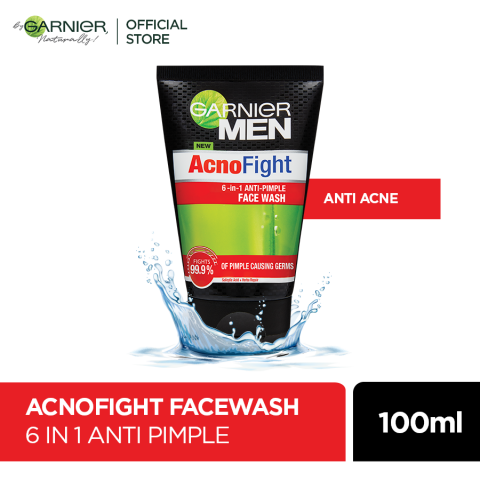 Garnier Men Acno Fight Anti-Pimple Face Wash 100g