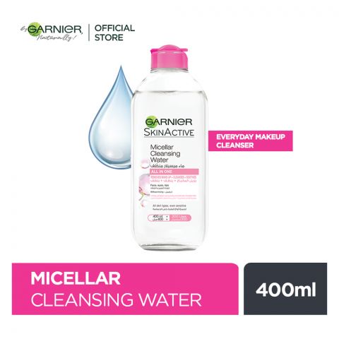 Garnier Skin Active Micellar Cleansing Water, All In One, 400ml
