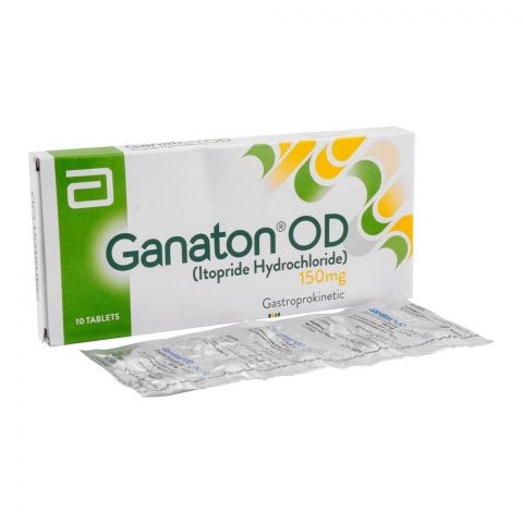 Abbott Ganaton OD Tablet, 150mg, 10-Pack